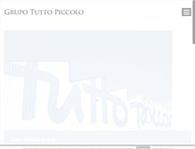 Tablet Screenshot of grupotuttopiccolo.com